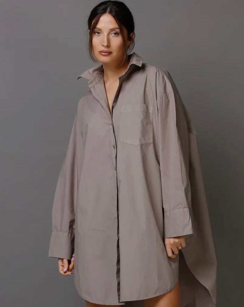 CHIC THE BLACK LABEL BOYFRIEND OVERSIZED SHIRT