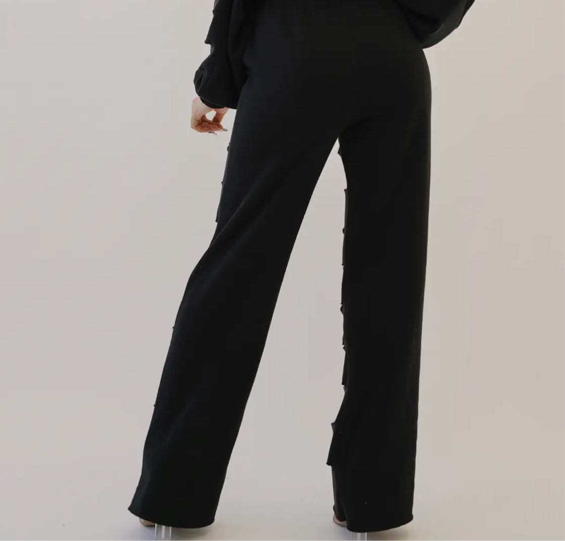 Contour CHIC Cutout Fleece Sweatpants