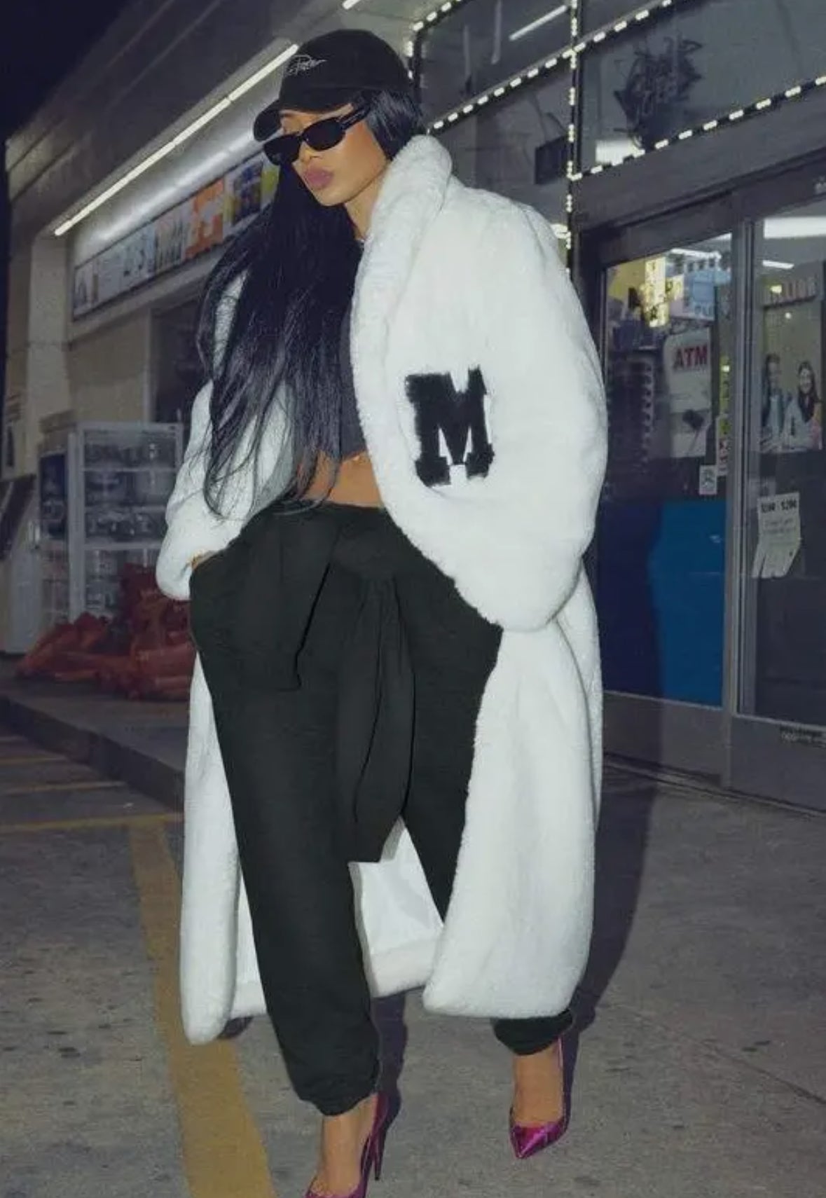 ChicKnot Oversized Front-Tie Sweatpants