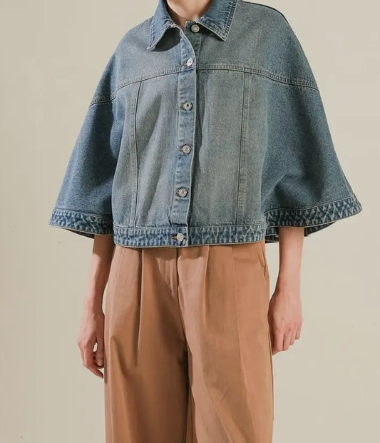 Denim Allure CHIC Capelet