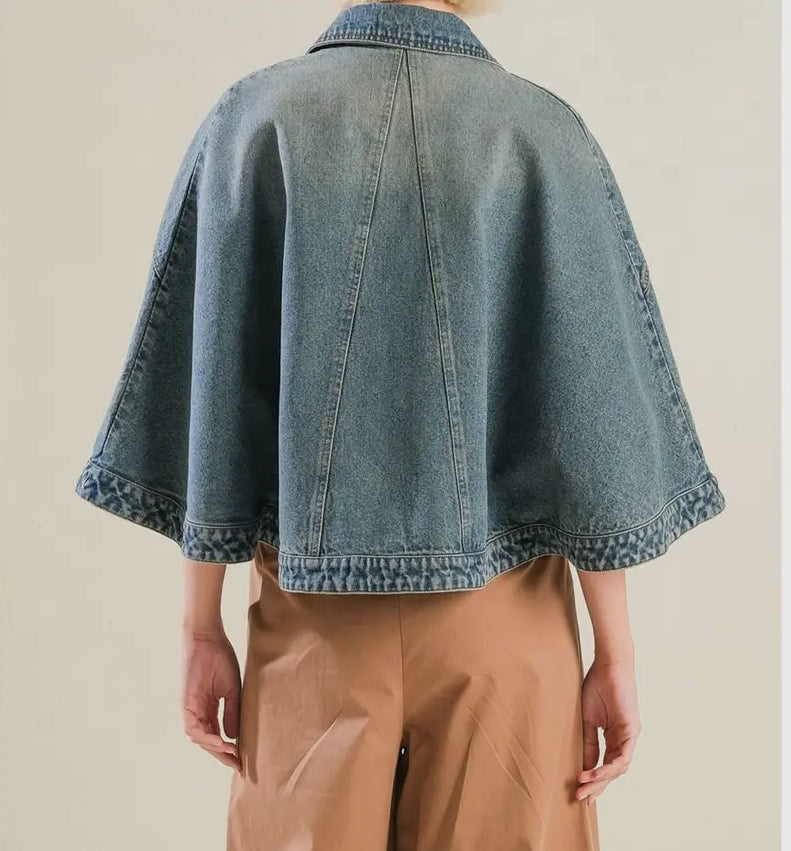 Denim Allure CHIC Capelet